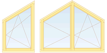 Schrgfenster